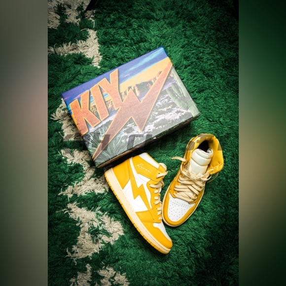 REVES PARIS / KIY '85 HI CANARY YELLOW / WHITE(KIY DAY EDITION) - Picture 1 of 10